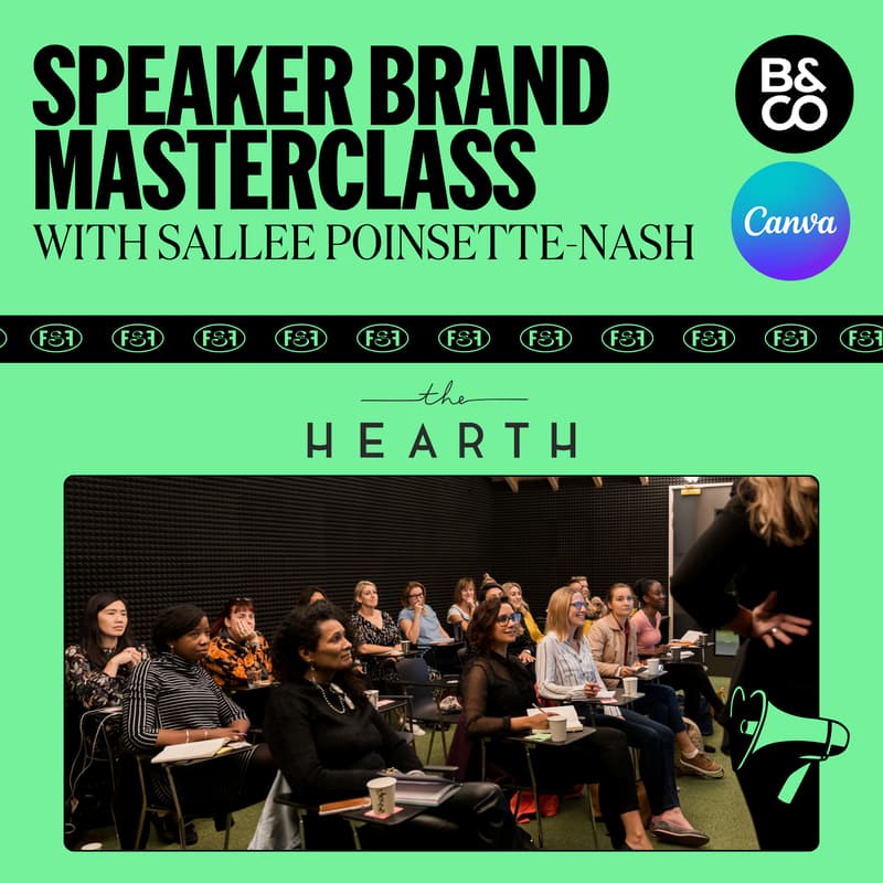 Cover Image for Speaker Brand Masterclass With Sallee Poinsette-Nash