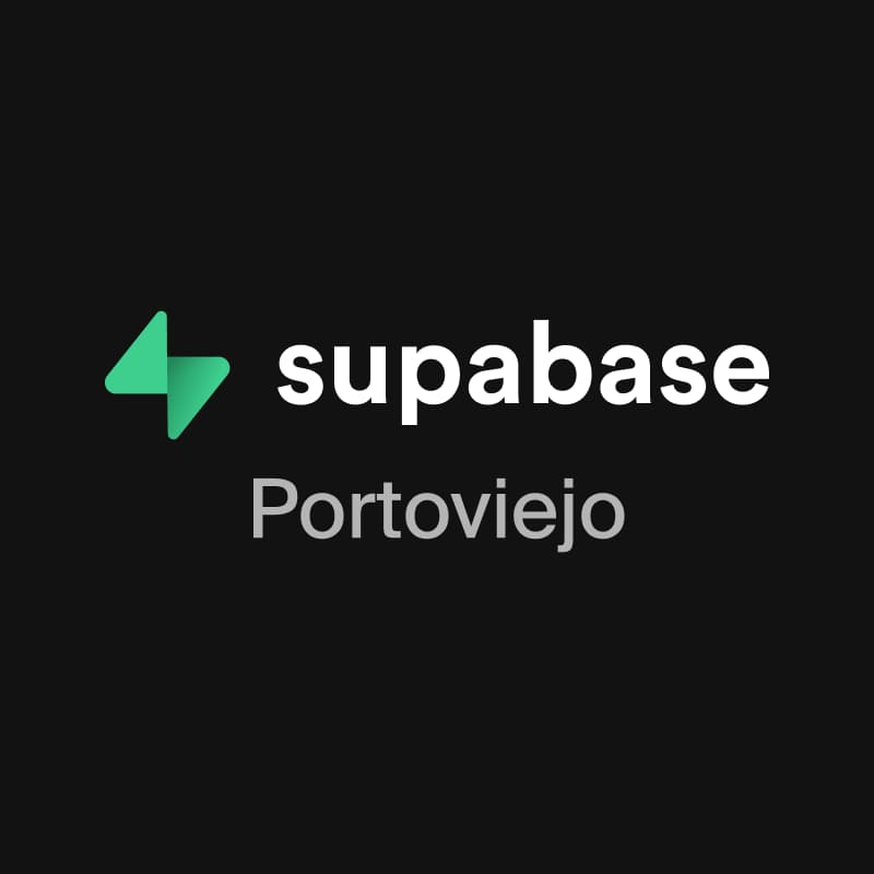 Cover Image for Portoviejo, Ecuador - Supabase Meetup
