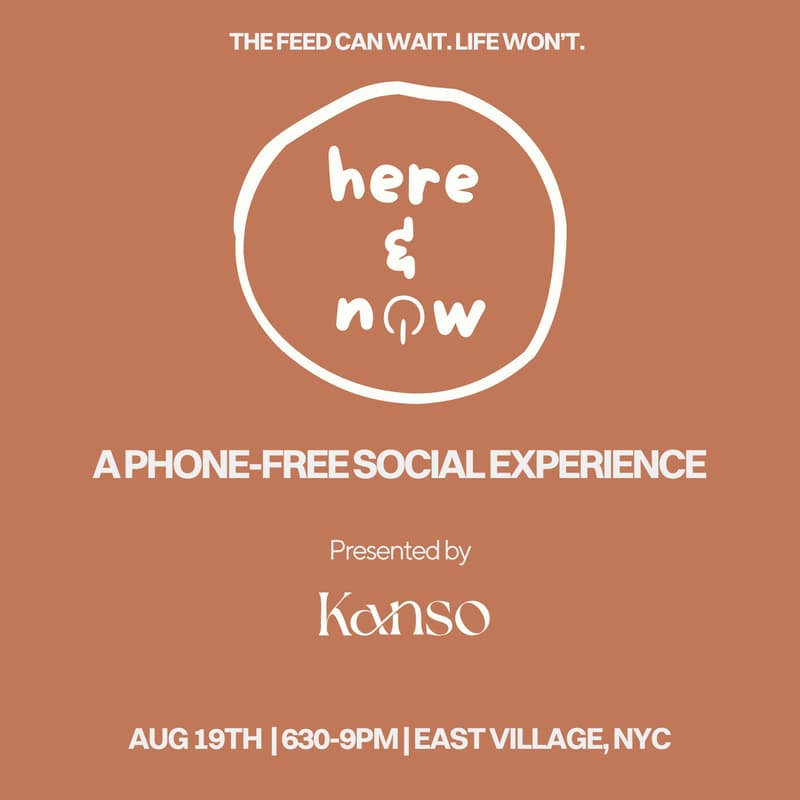 Cover Image for Here & Now: A Phone-Free Experience (NYC)
