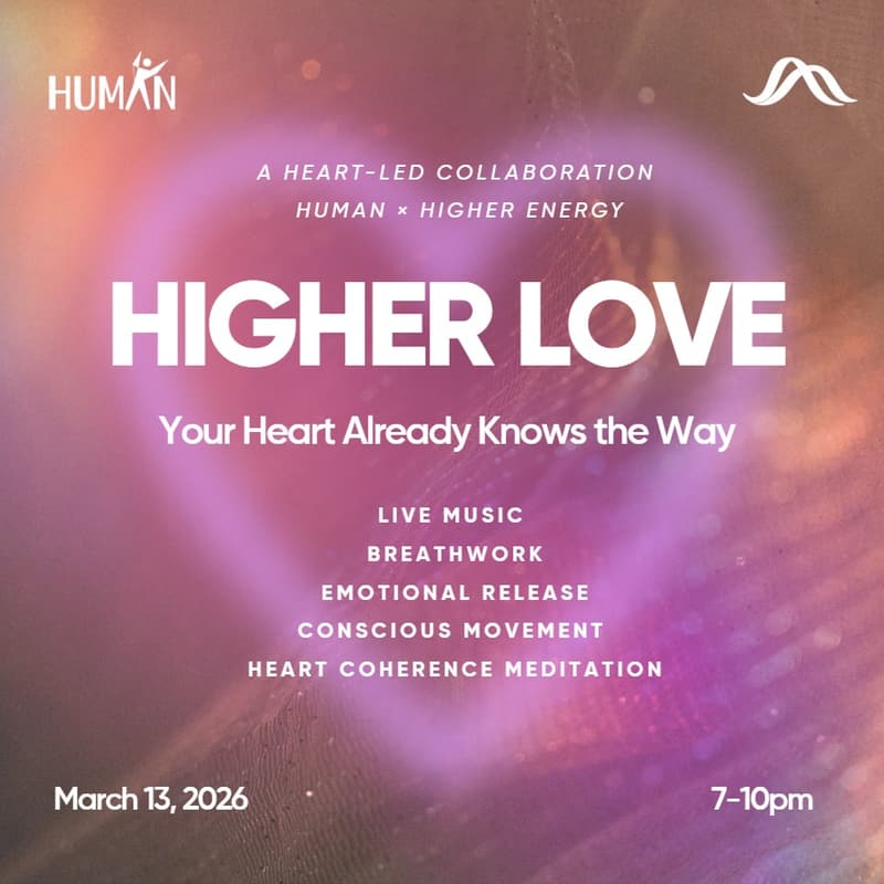 Cover Image for HIGHER LOVE BREATHWORK