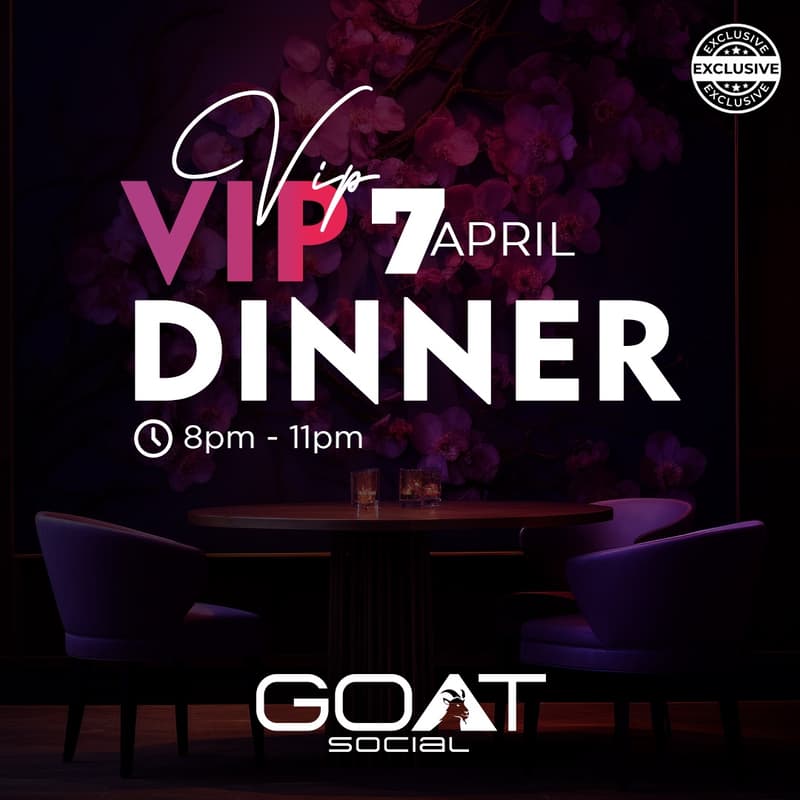 Cover Image for GOAT Social: An Elite Soirée