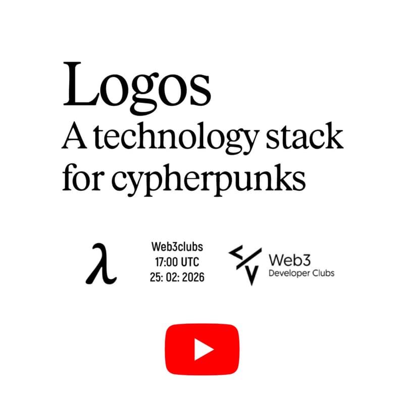 Cover Image for Logos | A technology stack for Cypherpunks