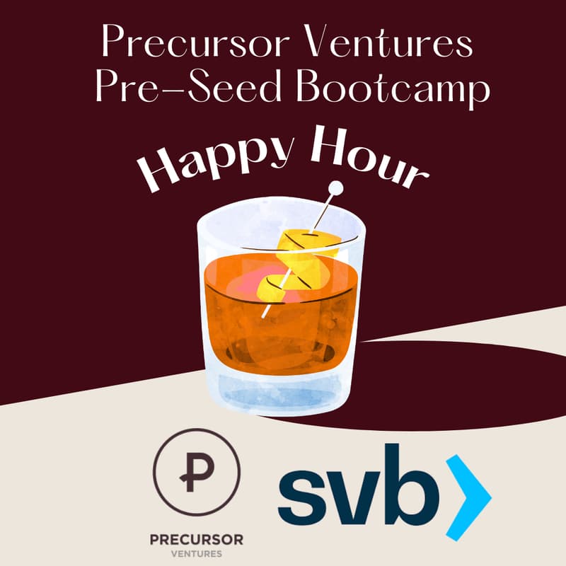 Precursor x SVB Pre-Seed Bootcamp HH · Luma
