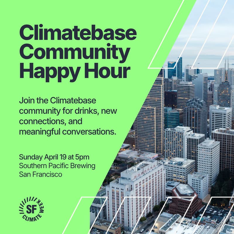 Cover Image for Climatebase Community Happy Hour