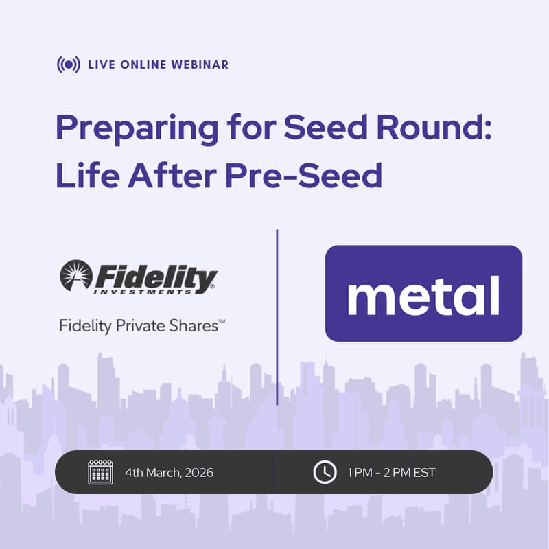 Cover Image for Life After Pre-Seed: Preparing for Your Seed Round