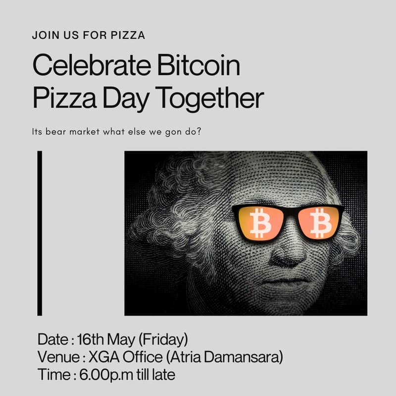 Cover Image for 🍕 ARC Bitcoin Pizza Day - Malaysia Edition! 🇲🇾