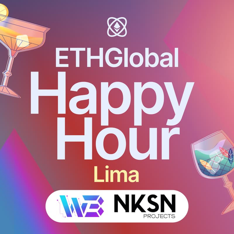 Cover Image for ETHGlobal Happy Hour Lima with Web3 Builders Community