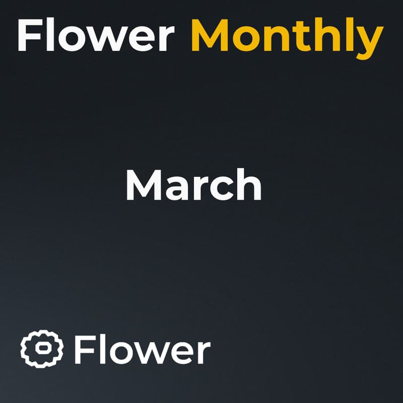 Cover Image for Flower Monthly March