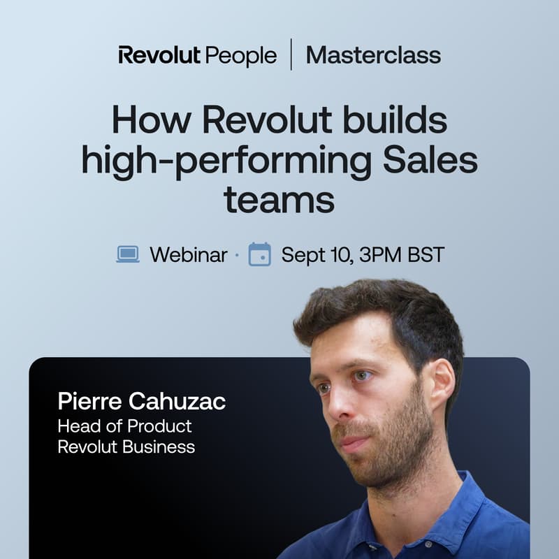 Cover Image for How Revolut builds high-performing Product teams