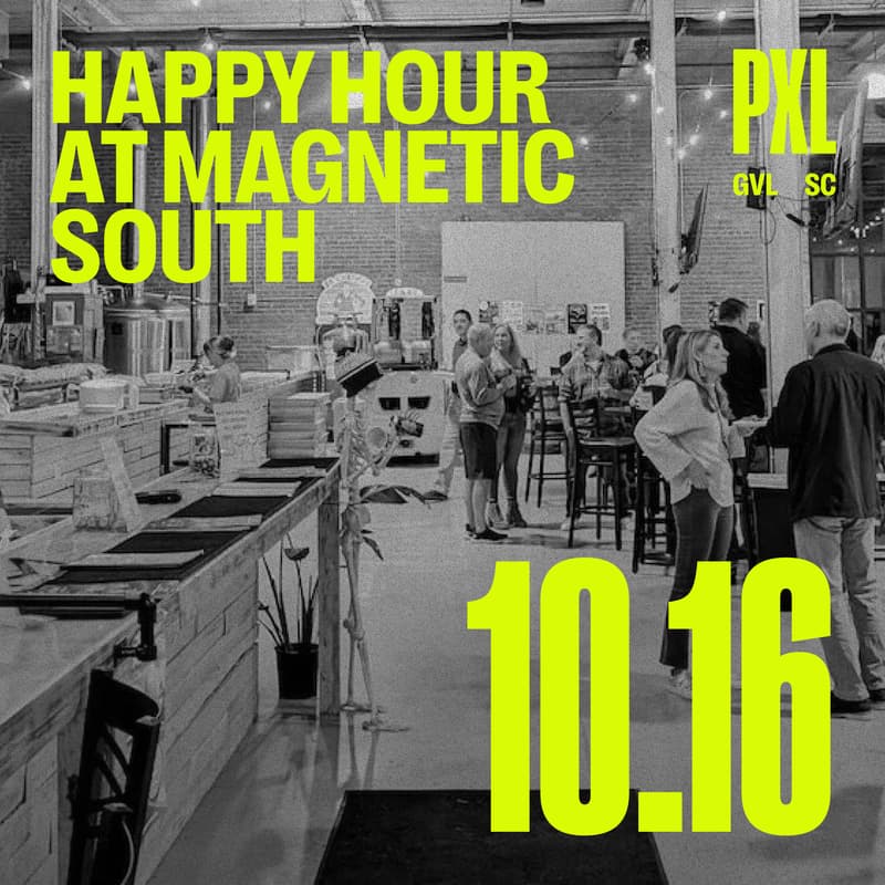 Cover Image for Happy Hour at Magnetic South Brewery