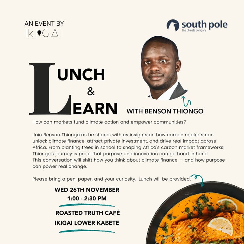 Cover Image for Lunch & Learn with Benson Thiongo