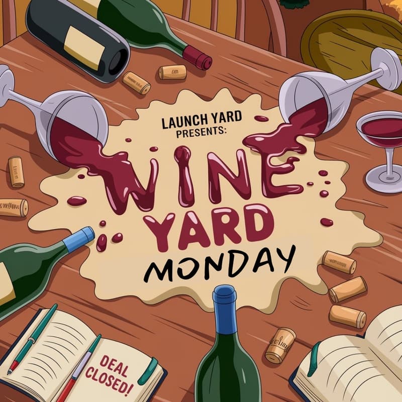 Cover Image for Wine Yard Monday🍷