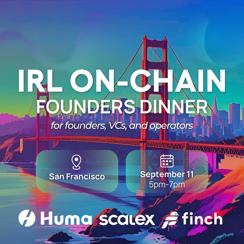 Cover Image for IRL ON-CHAIN | SF Founders Dinner