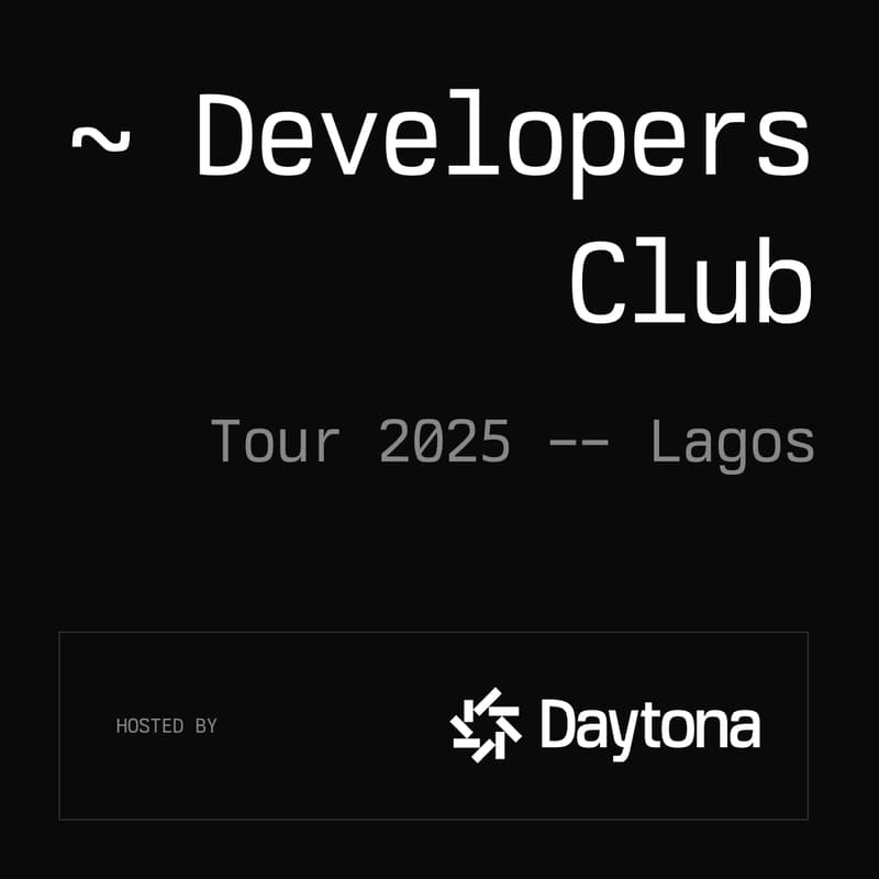 Cover Image for Daytona Developers Club Tour '25, Lagos #3