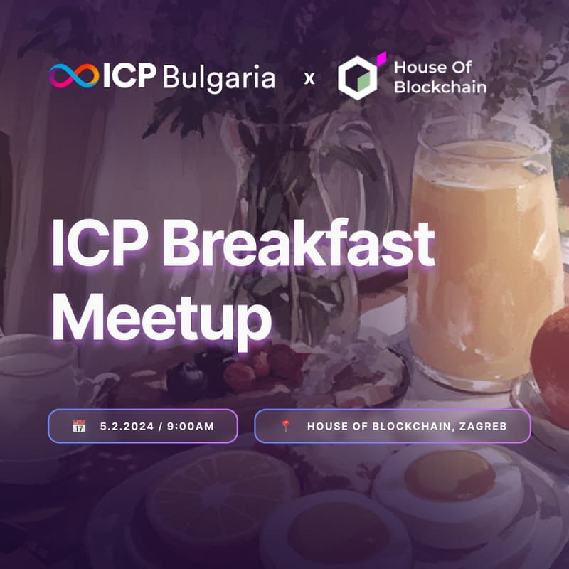 Cover Image for House of Blockchain - ICP Breakfast Talks