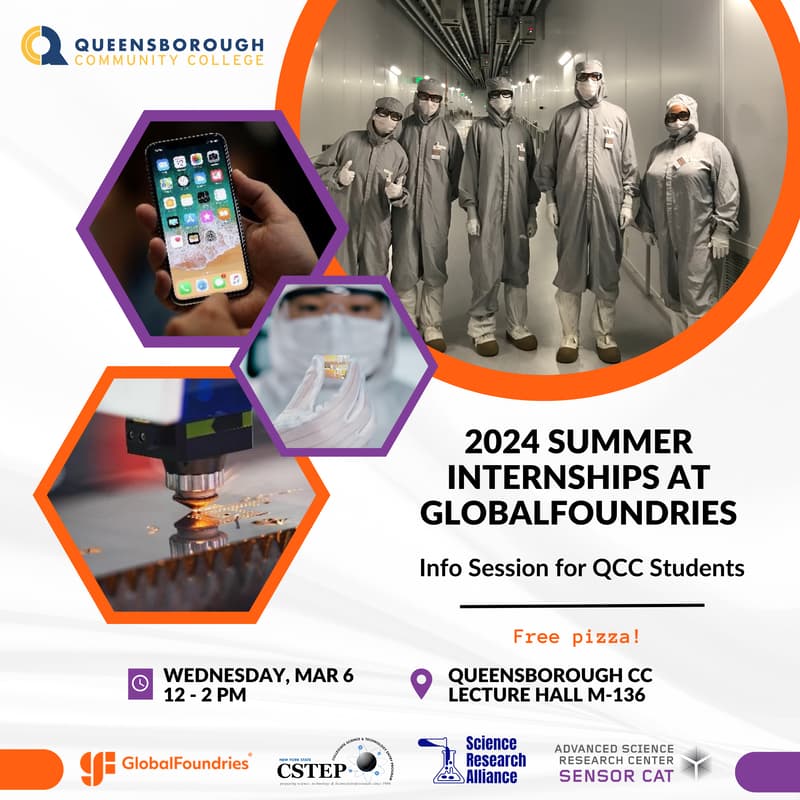 Cover Image for GlobalFoundries x QCC In-Person Info Session