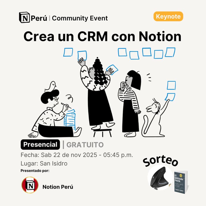 Cover Image for Crea un CRM con Notion