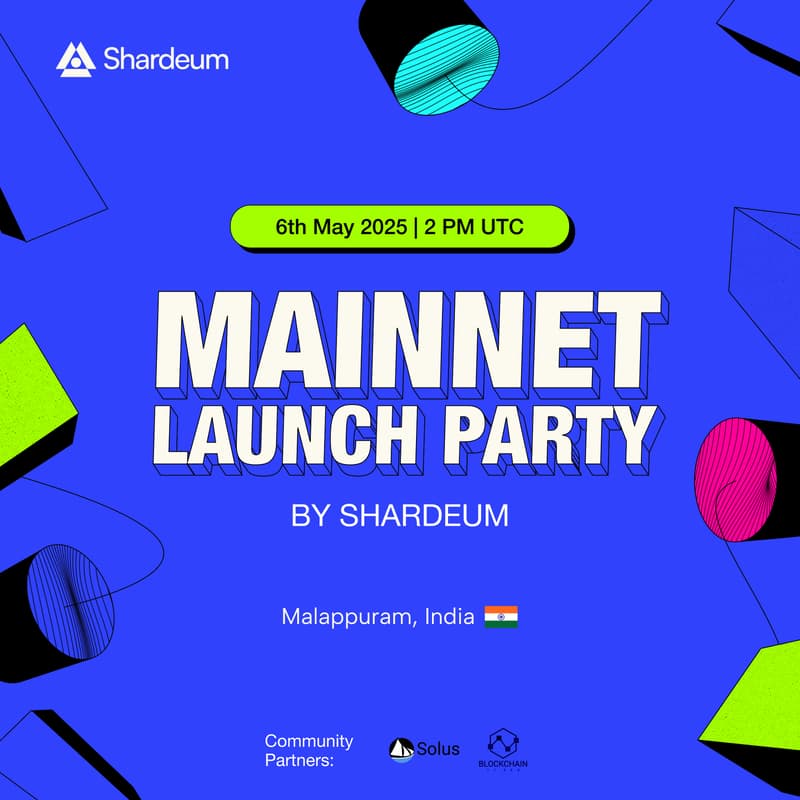 Cover Image for Shardeum Launch Party - Malappuram, Kerala
