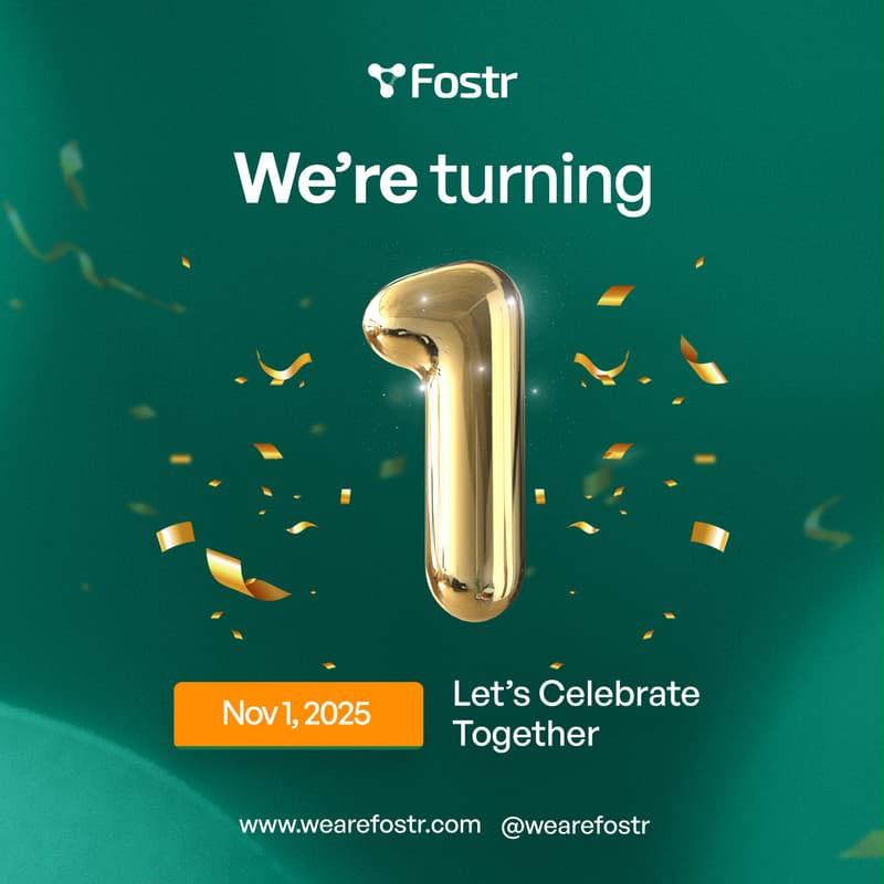 Cover Image for Fostr Day 2025: The One-Year Celebration 🎂