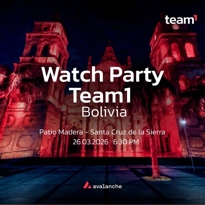 Cover Image for Watch Party: Team1 Bolivia - Patio Madera Meetup