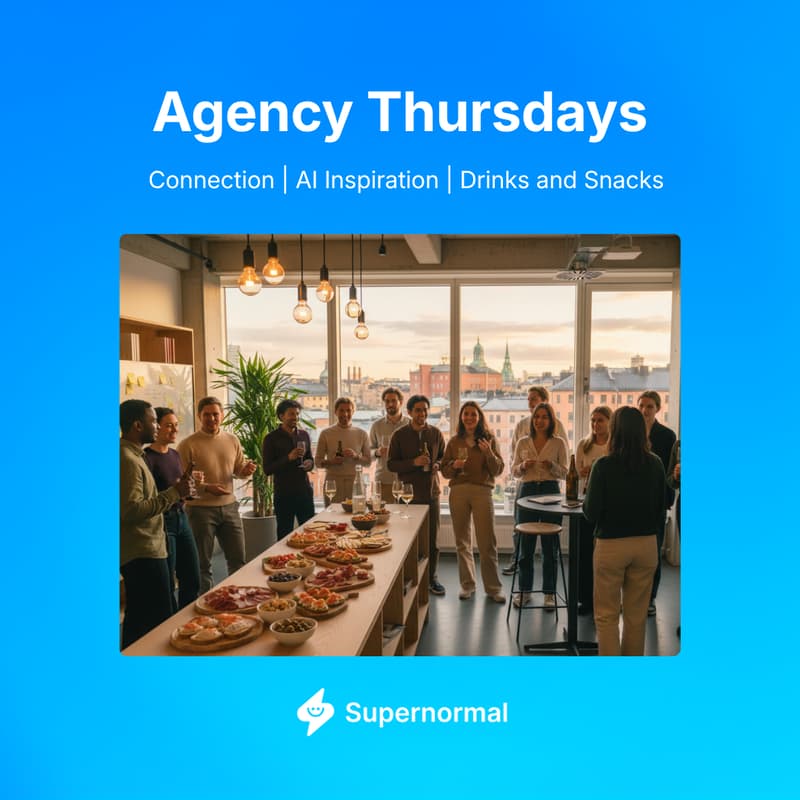 Cover Image for Agency Thursdays in Stockholm