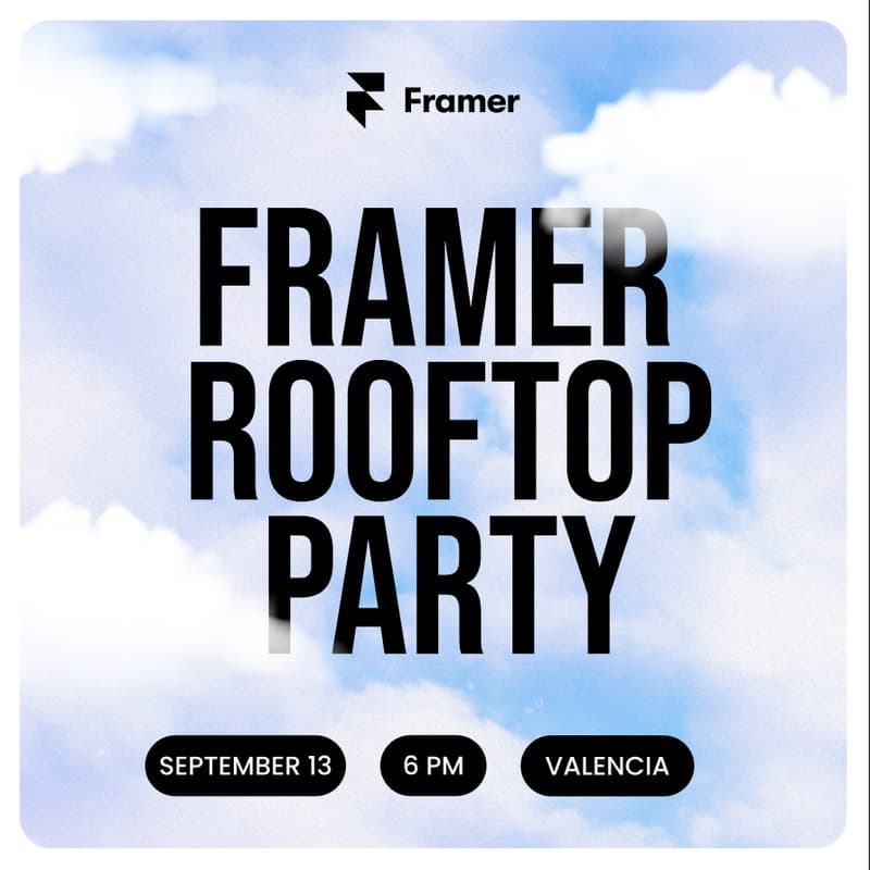 Cover Image for Framer x Awwwards Rooftop Party