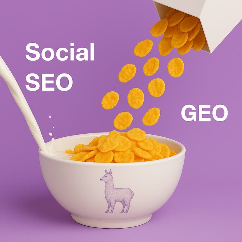 Cover Image for Die Zukunft zitiert keine Kampagnen - Wie Social SEO und GEO den Funnel verändern