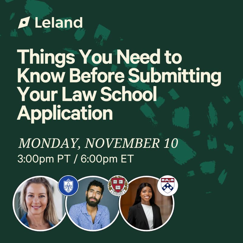 Cover Image for Things You Need to Know Before Submitting Your Law School Application