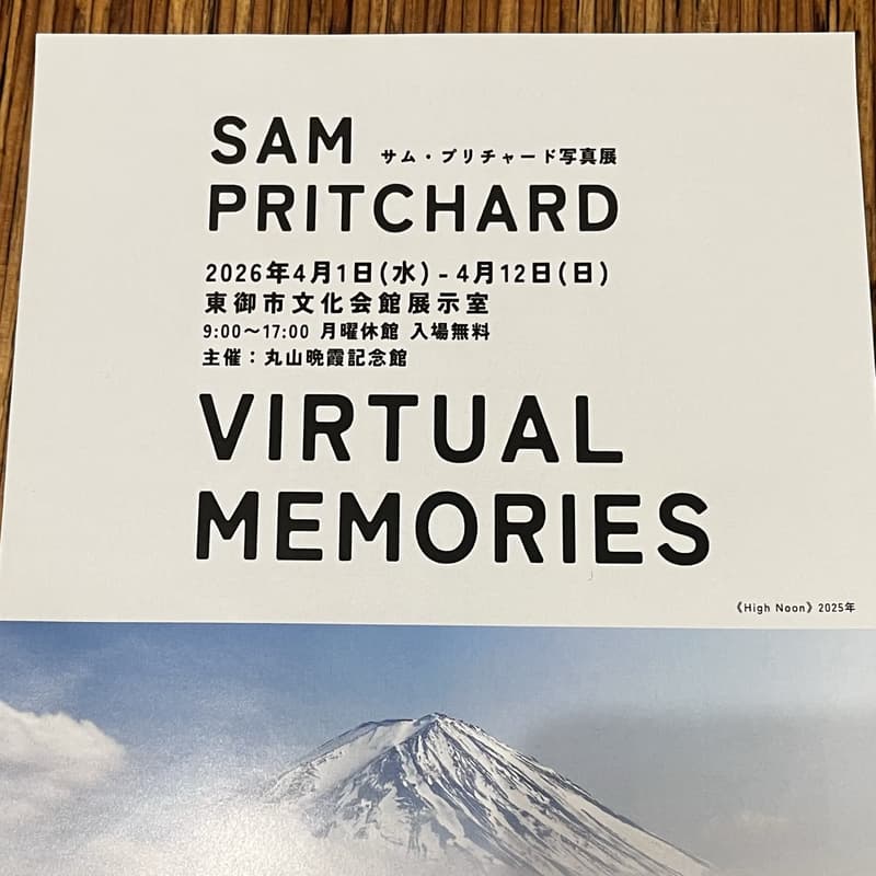 Cover Image for Virtual Memories Exhibition by Sam Pritchard
