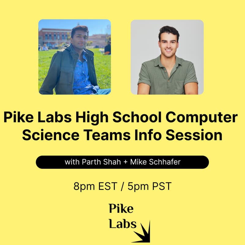 Cover Image for Pike Labs High School Computer Science Teams Info Session