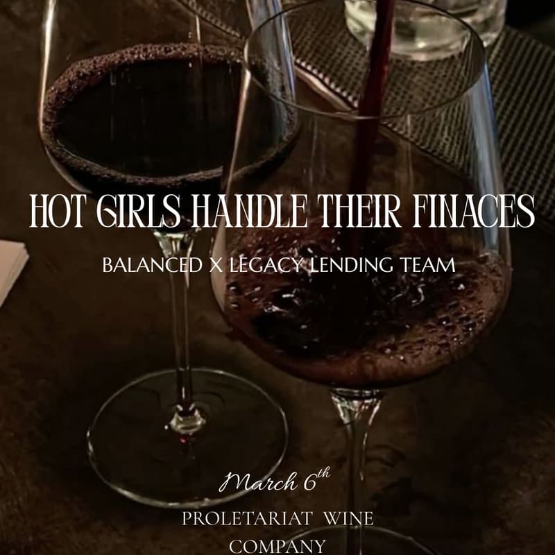 Cover Image for Hot Girls Handle Their Finances (Balanced Event)