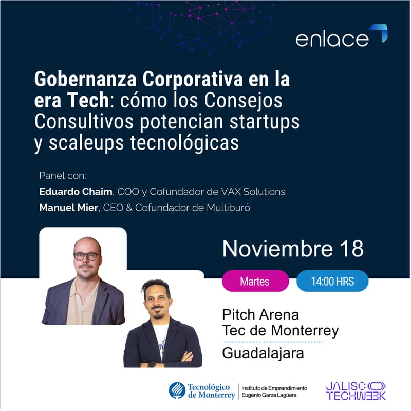 Cover Image for Gobernanza Corporativa en la era Tech: cómo los consejos consultivos potencian startups y scaleups tecnológicas.