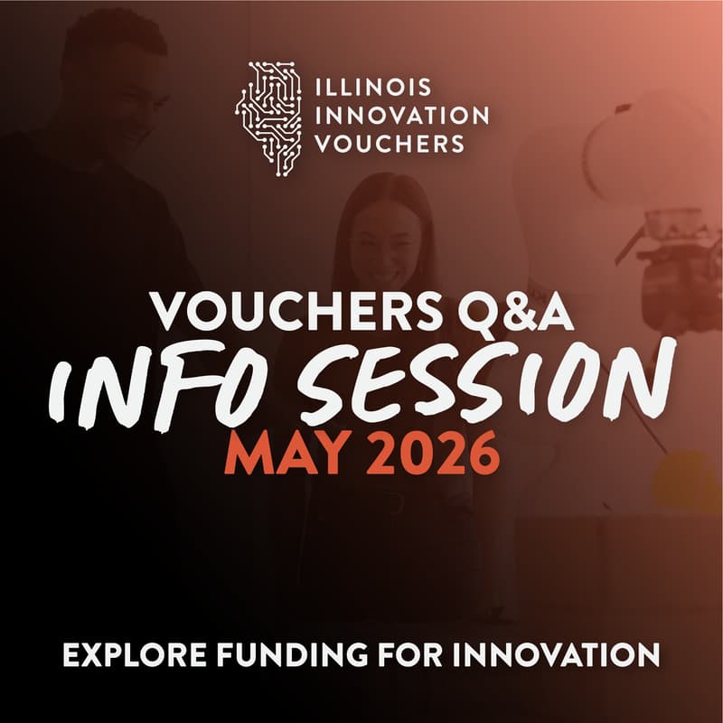 Cover Image for May Monthly Illinois Innovation Voucher Program Info Session