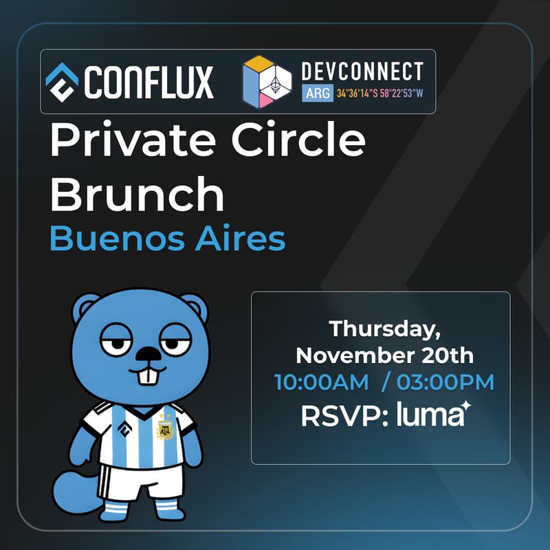 Cover Image for Conflux DevCon Private Circle Brunch — Buenos Aires