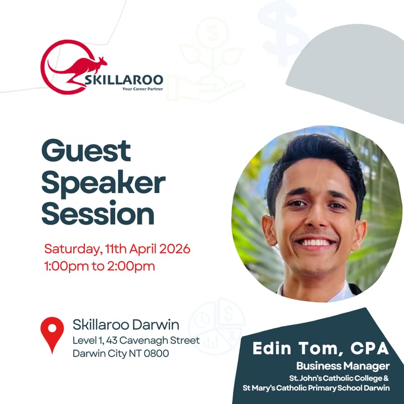 Cover Image for Career Workshop: Guest Speaker Session with Edin Tom CPA