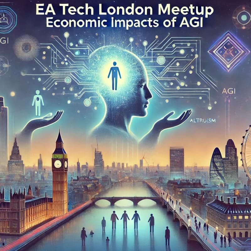 Cover Image for EA Tech London: The Economic Impacts of Artificial General Intelligence