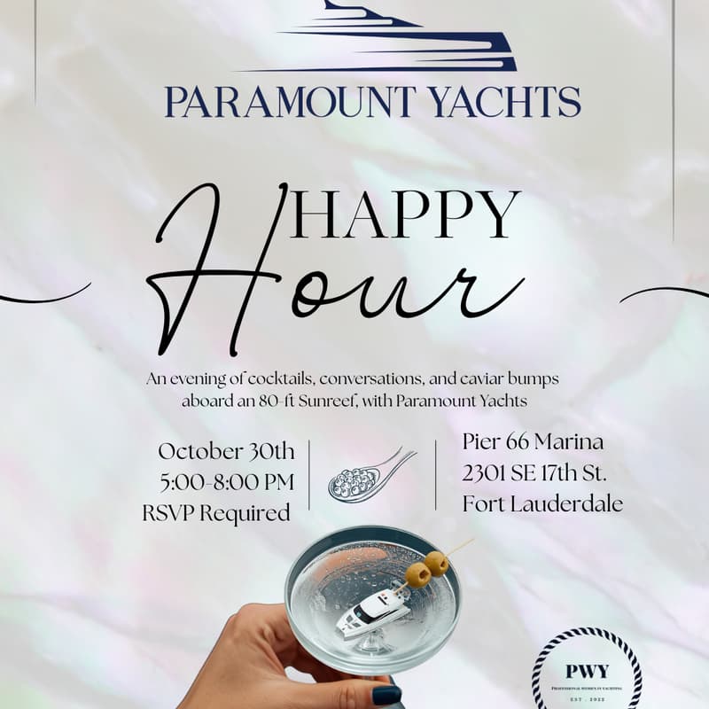 Cover Image for Paramount Yachts Happy Hour