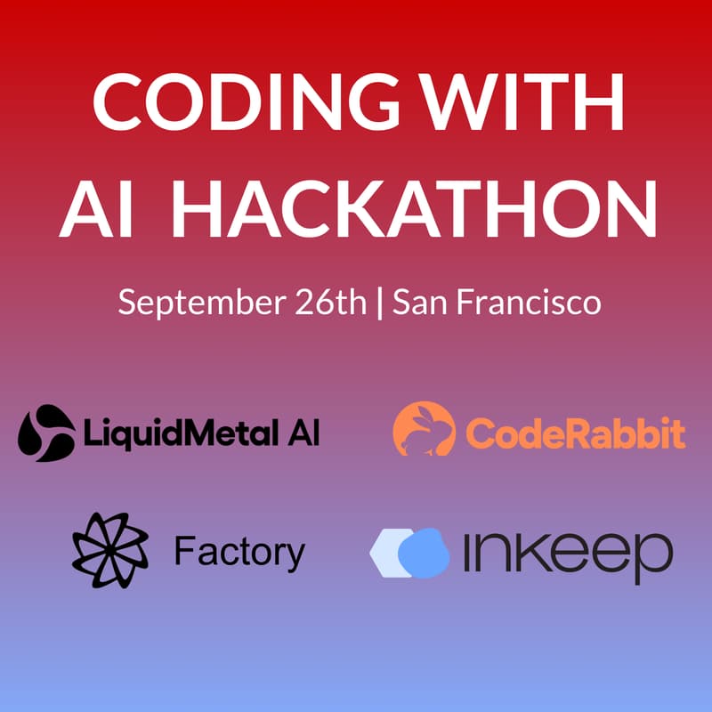 Cover Image for Coding with AI Hackathon