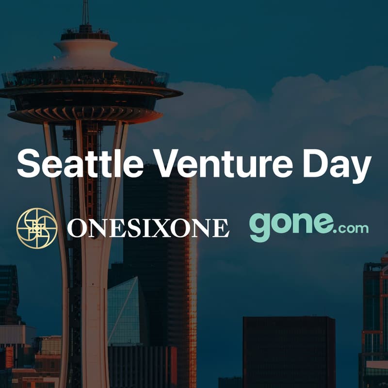 Cover Image for OneSixOne & Gone.com Present: Seattle Venture Day