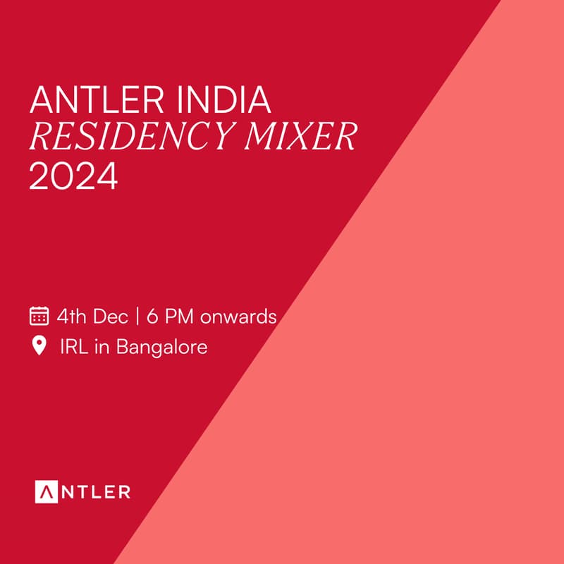 Cover Image for Antler India Residency Mixer