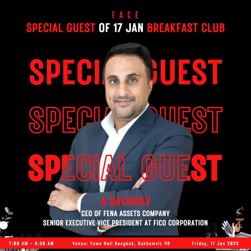 Cover Image for FACE BREAKFAST CLUB - 17 JAN