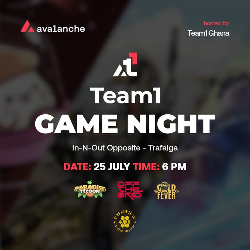 Cover Image for Team1 GameNight - Ghana