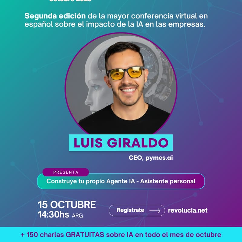 Cover Image for Construye tu propio agente AI - Asistente Personal