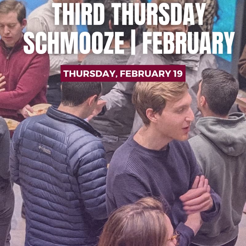 Cover Image for Third Thursday Tech Schmooze I February - Featuring: Eli Weiss, VP Advocacy at Yotpo