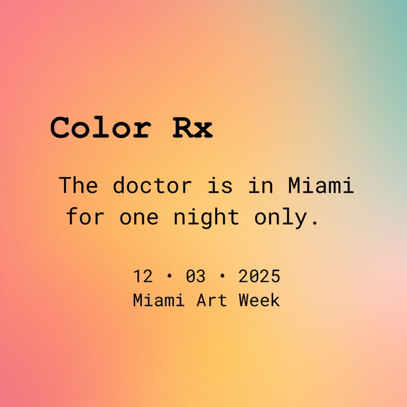 Cover Image for Color Rx: Ventanita