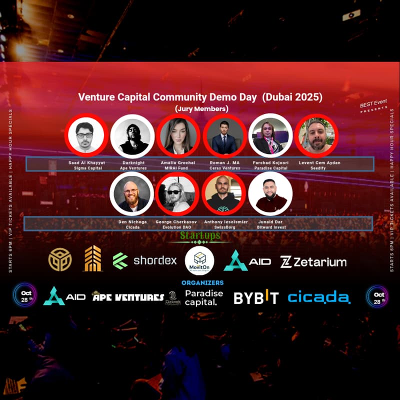 Cover Image for Venture Capital Community Demo Day (Dubai 2025)