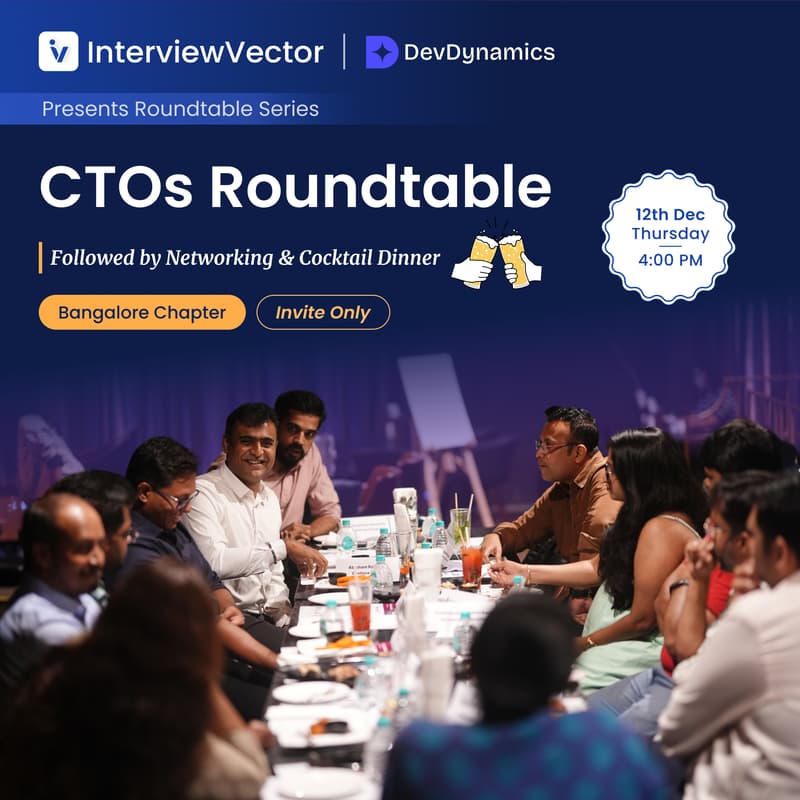 Cover Image for CTO Roundtable - Bangalore Chapter [Invite Only]