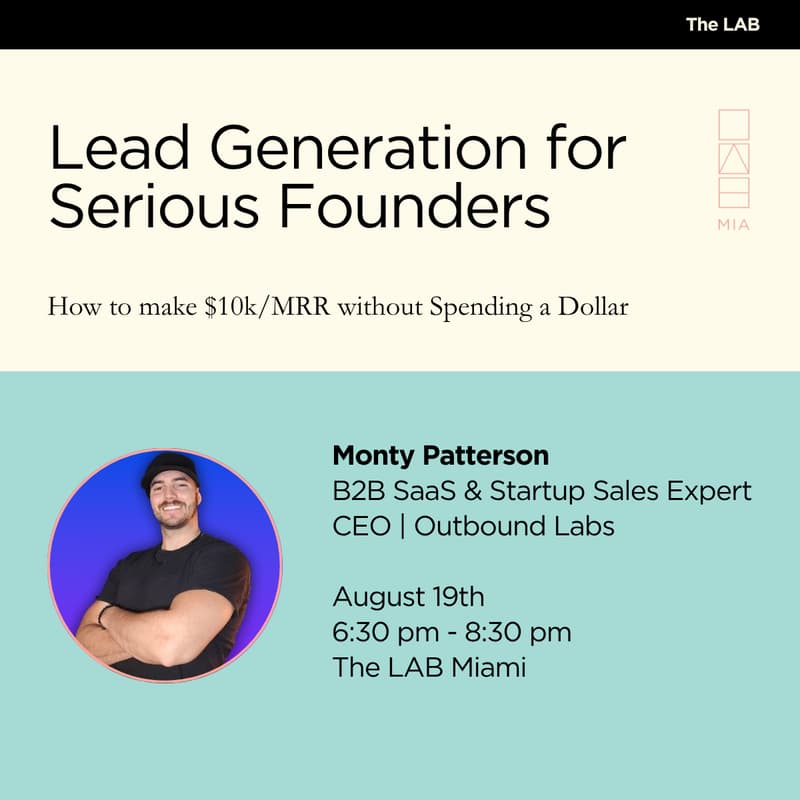 Cover Image for Lead Generation for Serious Founders: How to Make $10k/MRR Without Spending a Dollar
