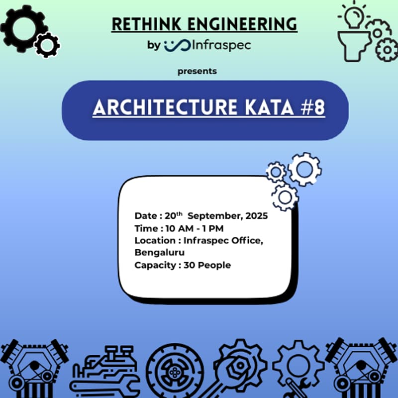 Cover Image for Architecture Kata #8 | "From Bottlenecks to Breakthroughs: Learn to Design for Scale”