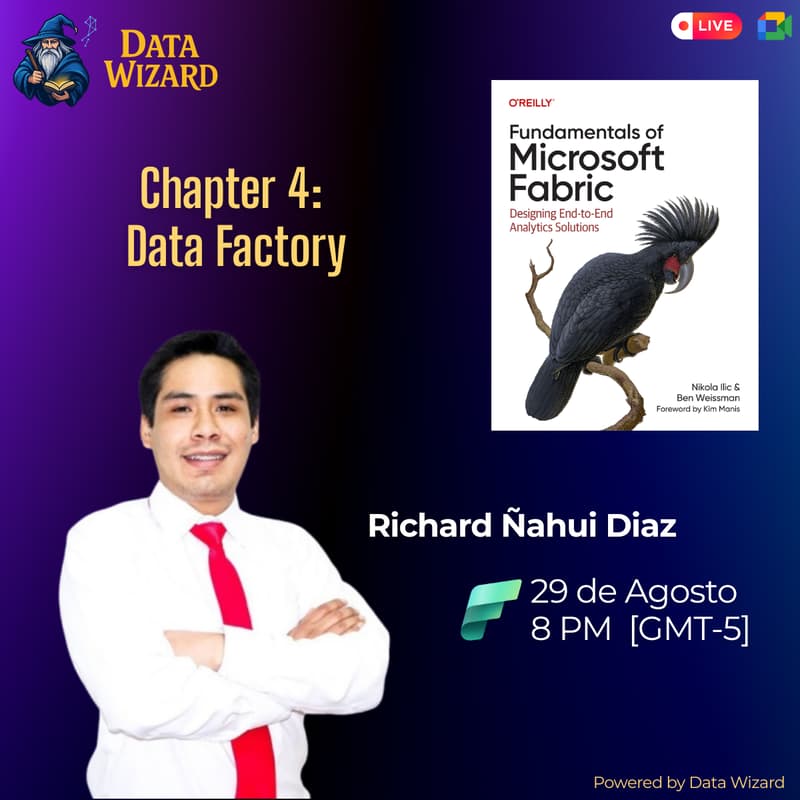 Cover Image for Grupo de estudio: Microsoft Fabric - Chapter 04